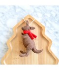 Christmas Ornament | Felt Kangaroo with Joey Christmas Ornament | Felt Kangaroo with Joey